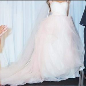 Vera wang ombre wedding dress
